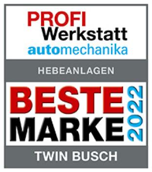 Twin Busch 2-Säulen-Hebebühne 3.6t – barrierefrei – Profi Line TW236PEB3.9 400V